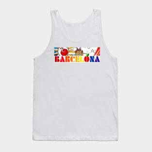 BARCELONA - Souvenir Tank Top